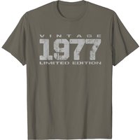 T-Shirt Édition Limitée Vintage 1977 pour Hommes
