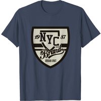 T-Shirt pour hommes NYC Brand 1987 en noir — T-shirts pour hommes