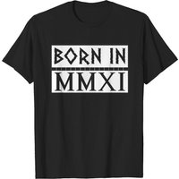 T-Shirt Born In MMXI 2011 pour hommes — T-shirts pour hommes