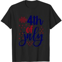 4th of July Men's T-Shirt in Black