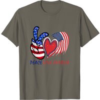 T-Shirt du 4 juillet pour hommes en noir — T-shirts pour hommes
