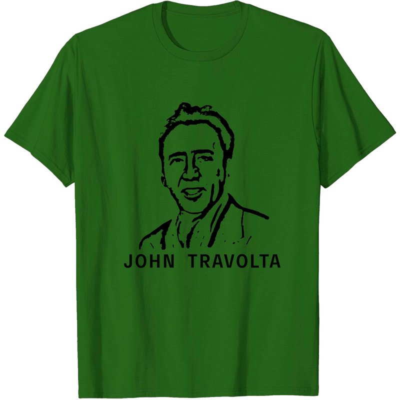 Ryan Reynolds John Travolta Nicolas Cage T-Shirt for Men
