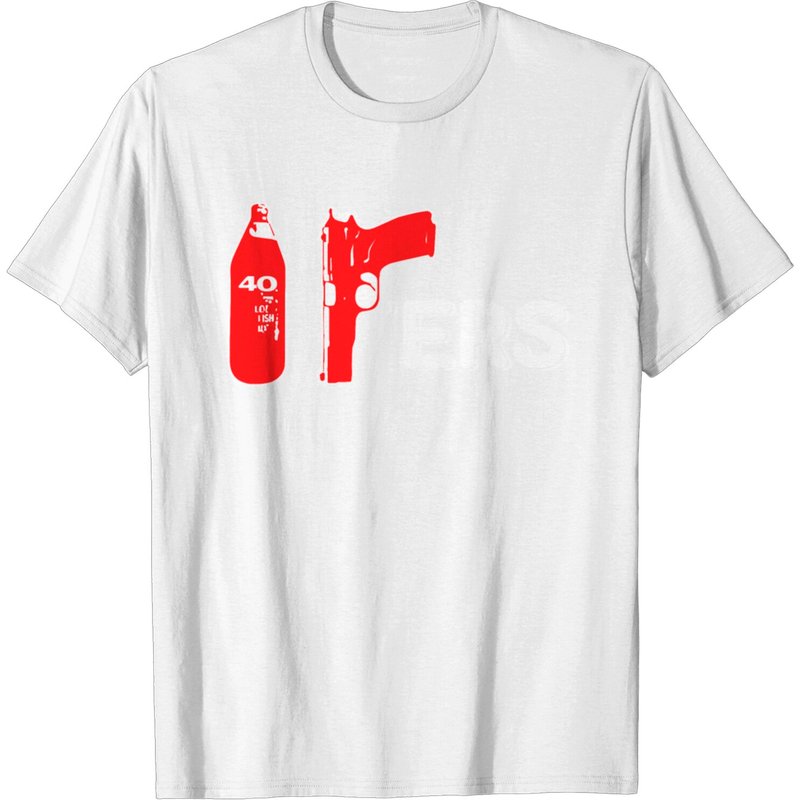 T-shirt 409 ERS 40oz 9mm pour hommes en noir — T-shirts pour hommes