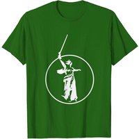 The Motherland Calls Men's T-Shirt in Black — Mens T Shirts
