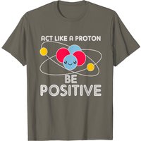 Act Like Proton Men's T-Shirt in Black — Mens T Shirts
