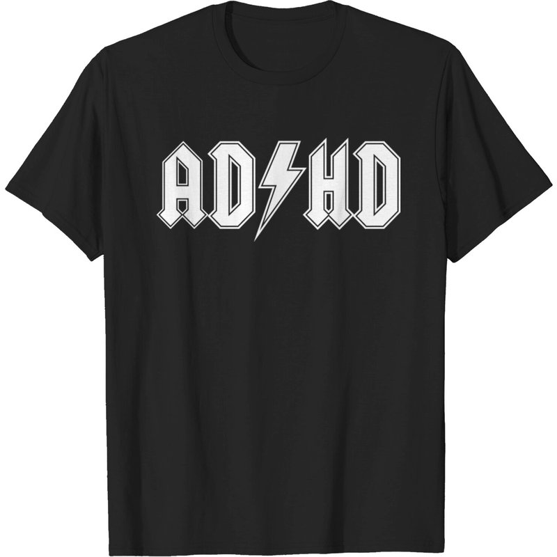 T-Shirt ADHD pour hommes - Noir — T-shirts pour hommes