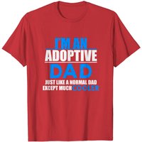 Adoption Announcement Day Dad T Shirt for Men