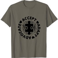 Advocate Accept Adapt T-Shirt for Men