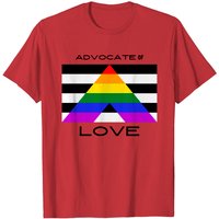 Pride Flag Advocate T-Shirt for Men