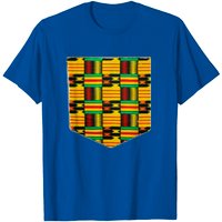 T-Shirt à Poche Imprimé Africain pour Hommes — T-shirts pour hommes