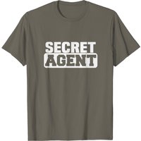 T-shirt Secret Agent Spy pour hommes