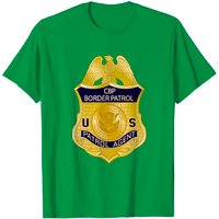 T-Shirt pour hommes avec insigne de la patrouille frontalière des États-Unis — T-shirts pour hommes