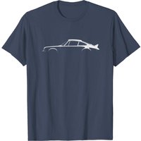 911 Silhouette T Shirt for Men - Black