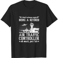 T-Shirt Amusant de Contrôleur Aérien Retraité — T-shirts pour hommes