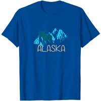 Alaska Mountain Travel T-Shirt for Men — Mens T Shirts