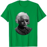 T-Shirt Shady Einstein pour hommes en noir — T-shirts pour hommes