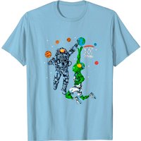 T-shirt Astronaute Vs Alien Basketball pour hommes — T-shirts pour hommes