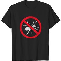 No Ant Allowed T-Shirt for Men in Black