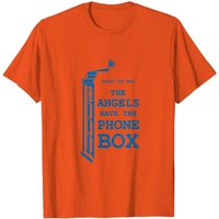 T-Shirt Angels Have The Phone Box pour hommes — T-shirts pour hommes