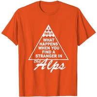 T-Shirt Homme Stranger In The Alps — T-shirts pour hommes