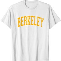 T-shirt texte ambre style universitaire Berkeley pour hommes — T-shirts pour hommes
