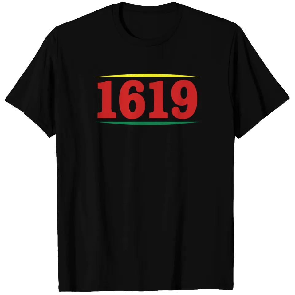 1619 Black History Men's Heavyweight T-Shirt — Mens T Shirts