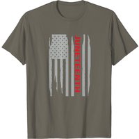T-Shirt Drapeau Américain Juneteenth pour Hommes
