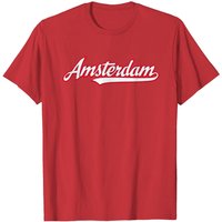 Amsterdam T Shirt for Men - Black — Mens T Shirts