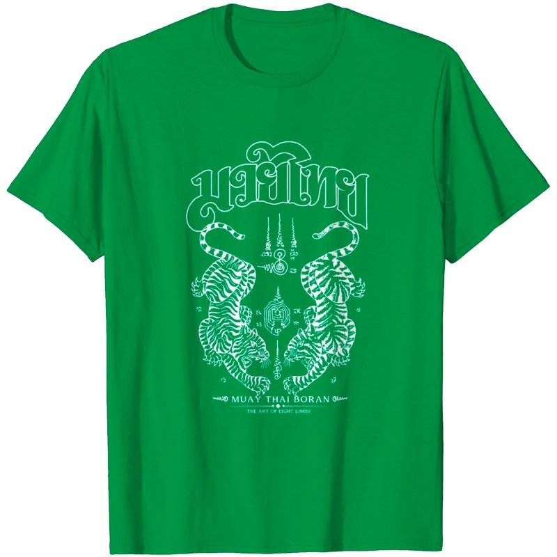 T-shirt MMA Tattoo Tiger pour hommes en noir — T-shirts pour hommes