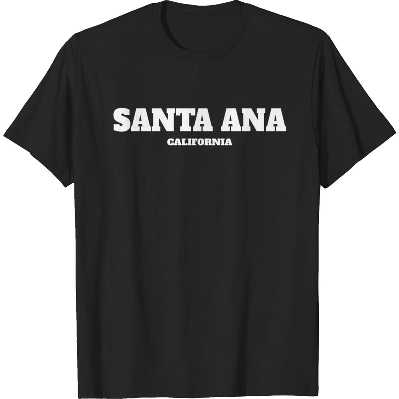 T-shirt pour hommes California Santa Ana Édition US — T-shirts pour hommes