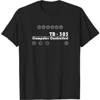 T-Shirt TB-303 Synthesiser Acid Analog pour hommes - Noir — T-shirts pour hommes