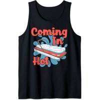 T-shirt sans manches Coming In Hot Pontoon — T-shirts pour hommes