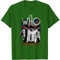 The Who Unisex Eco T-Shirt American Tour '79 — Mens T Shirts