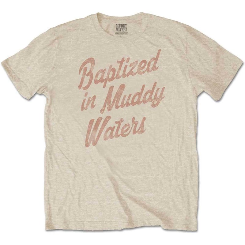 T-shirt unisexe Muddy Waters : Baptized pour hommes en noir — T-shirts pour hommes