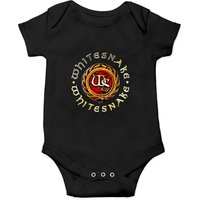 Whitesnake Logo Band Rock Metal 90art Essential Onesie