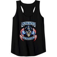 Débardeur pour hommes avec logo crâne Bon Jovi Forever