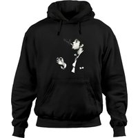 Hoodies Tom Waits Icon pour Unisexe en Noir