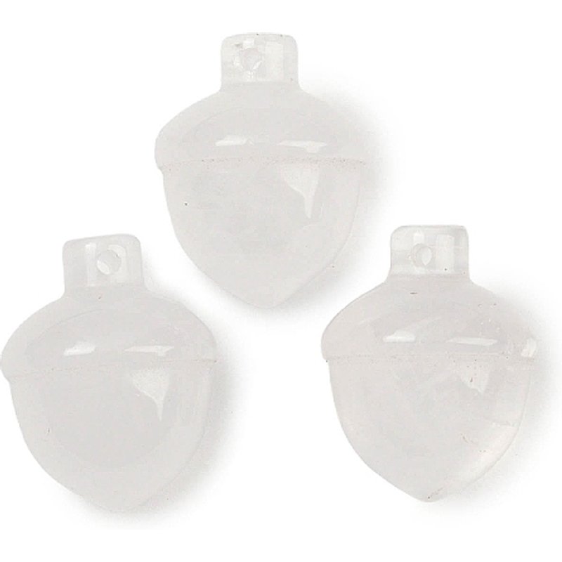 Natural Quartz Crystal Acorn Charms, 21-22mm