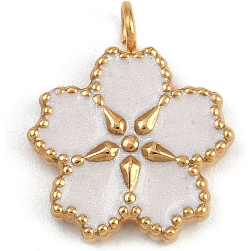 Pendentif en Acier Inoxydable 304 avec Plaquage en Or 18K — Breloques et pendentifs