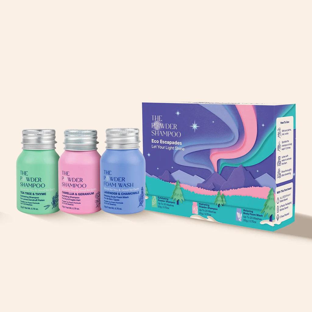 Let Your Light Shine - Eco Escapades — Bath Gift Set