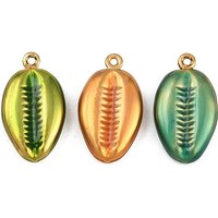 Pendentifs en Émail en Acier Inoxydable 304 en Forme de Coquillage — Breloques et pendentifs