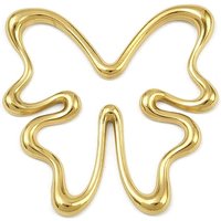 Anneaux de Liaison en Acier Inoxydable 304 avec Plaquage en Or 18K — Accessoires pour bijoux