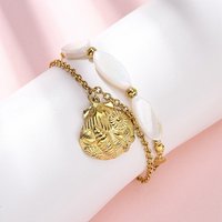 Bracelet à Charms Multi-brins en Acier Inoxydable 304 pour Femmes — Bracelet Femme