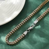 304 Stainless Steel Wheat Chain Necklace for Women and Men — Pendant Necklace