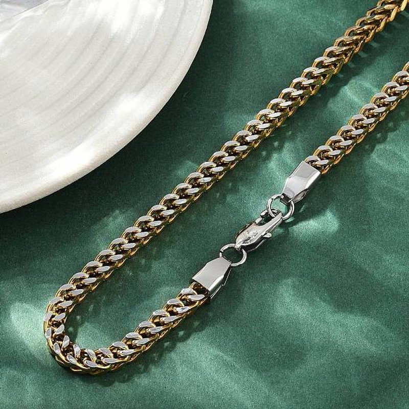 Collier Chaîne en Acier Inoxydable 304 pour Femmes et Hommes — Collier pendentif