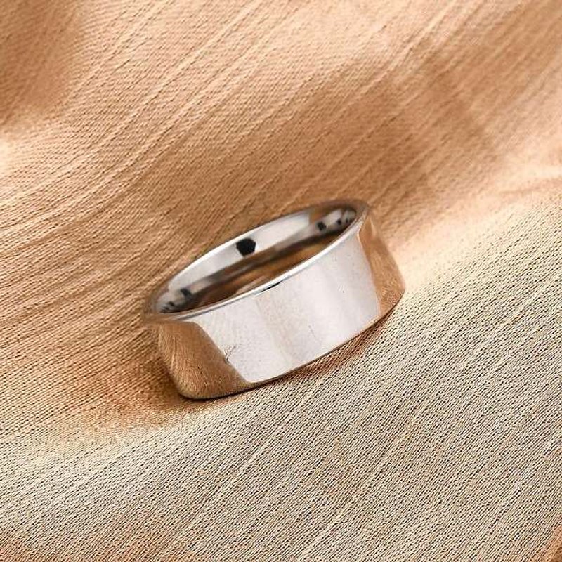 Bague Large en Acier Inoxydable 201, Plaquage PVD — Bijoux fantaisie