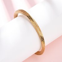 304 Stainless Steel Twisted Cuff Bracelet for Men and Women — Bracelet Women