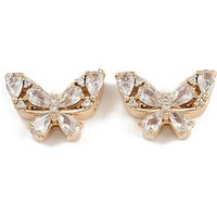 Liens Papillon Multi-Brins en Zircon Cubique Pave en Laiton, Plaqué Or 18K — Accessoires pour bijoux