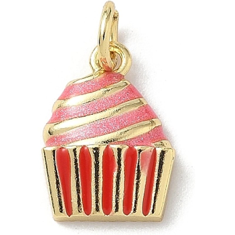 Charms en Émail en Laiton avec Plaquage en Or 18K — Breloques et pendentifs