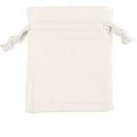 Rectangle Canvas Packing Pouches, Floral White, 14.5-15.5x11.5-12.5cm